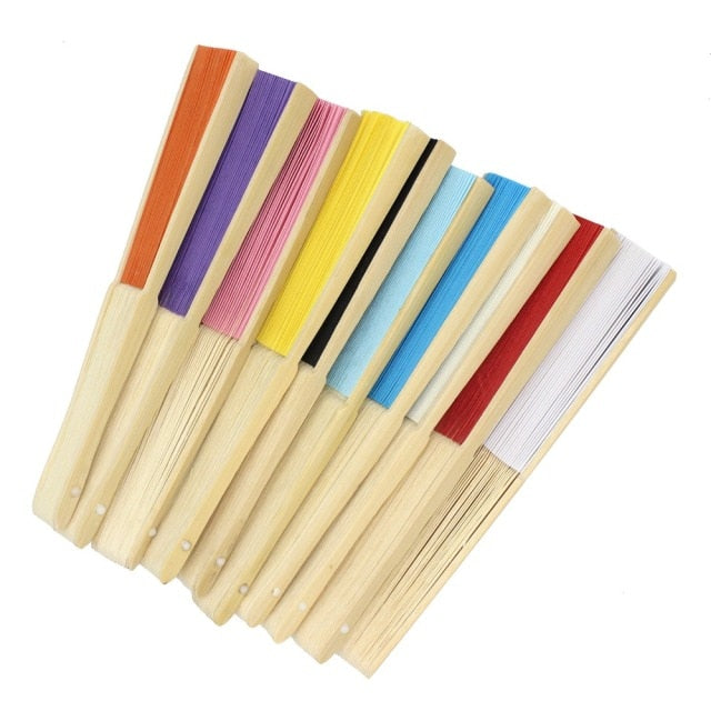 Wedding 50pcs/lot Custom print text fans