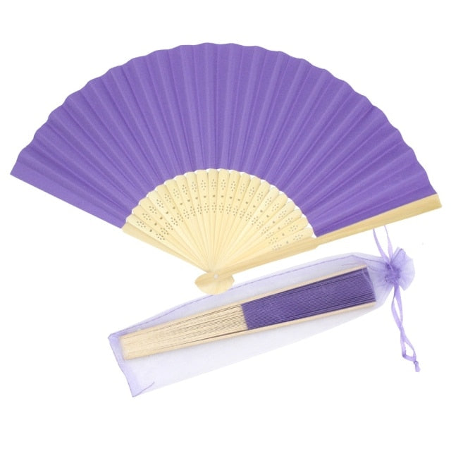 Wedding 50pcs/lot Custom print text fans