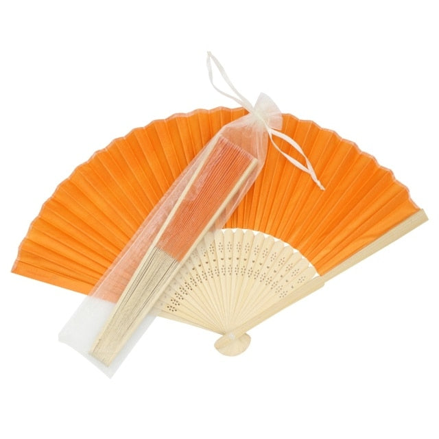 Wedding 50pcs/lot Custom print text fans