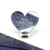 Custom Wedding Silver Mirror Place Setting Name Plaques - The Suggestion Store